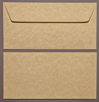 Parchment Light Gold DL - 110 x 220mm Envelopes - Peal & Seal